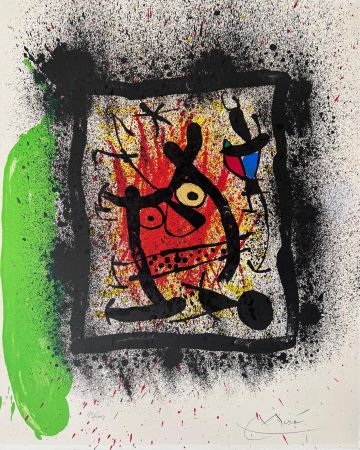 Lithographie Miró - Da Lebenslangliches interview 