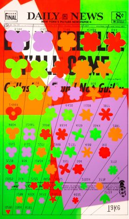 Sérigraphie Warhol - Daily News - LBJ to Kremlin – Y'all Come