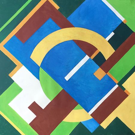 Aucune Technique Anonyme - Dans le goût de S. DELAUNAY  Sans titre (c. 1960)