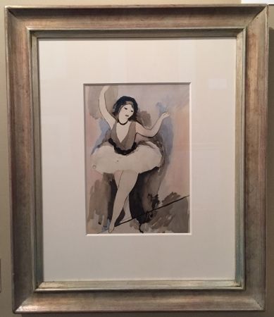 Pochoir Laurencin - Danseuse