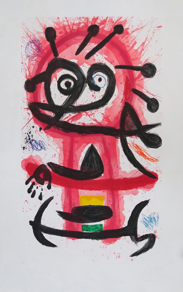 Carborundum Miró - Danseuse Creole – Creole Dancer 