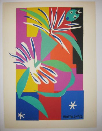 Lithographie Matisse - Danseuse Créole.
