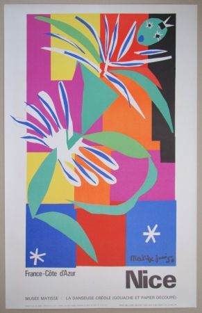 Lithographie Matisse - Danseuse créole, 1950