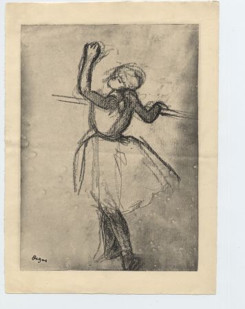 Eau-Forte Et Aquatinte Degas - Danseuse (étude, vers 1878)