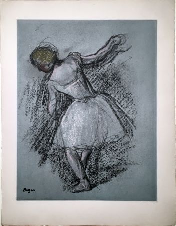 Eau-Forte Et Aquatinte Degas - Danseuse (étude, vers 1890)