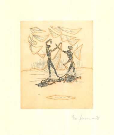 Gravure Zimmermann - Das ist das Ende / This Is the End