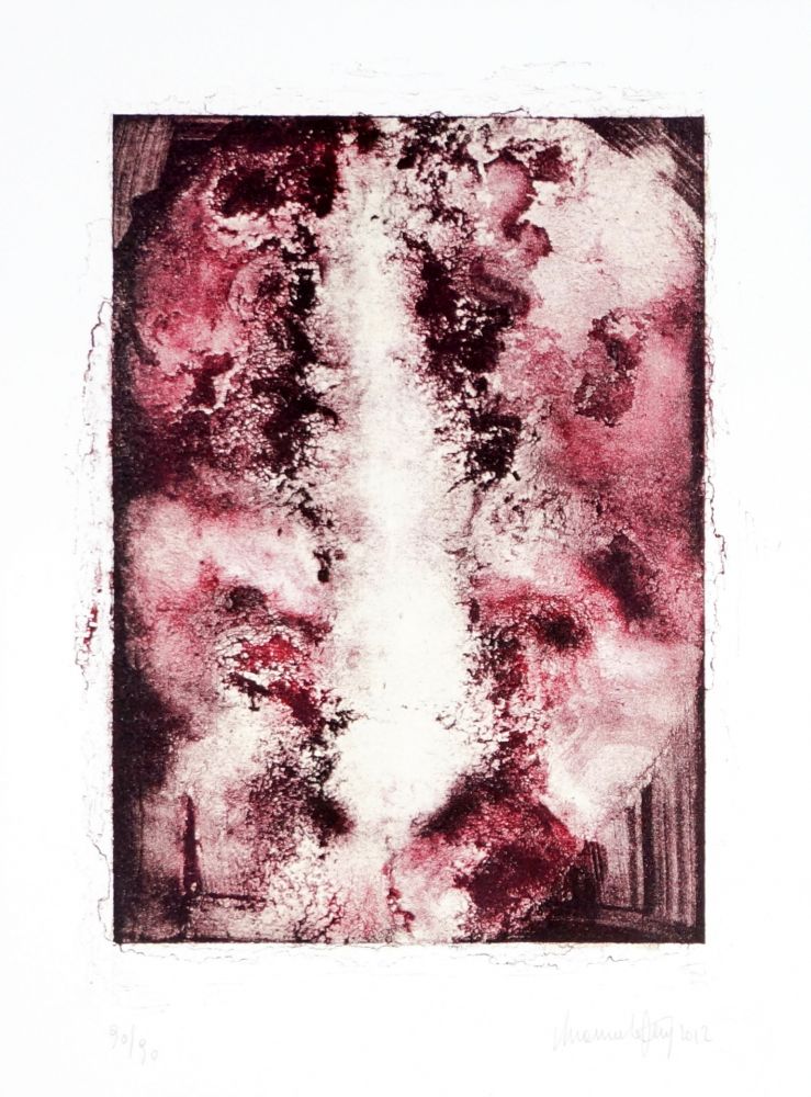 Lithographie Ferré - De précipices en belvédères 3