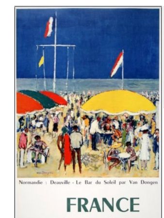 Offset Van Dongen - DEAUVILLE BAR DU SOLEIL