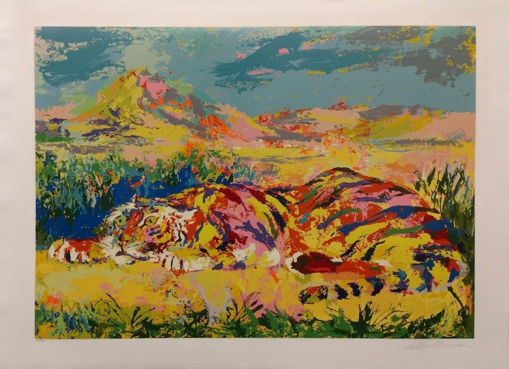 Sérigraphie Neiman - DELACROIX'S TIGER