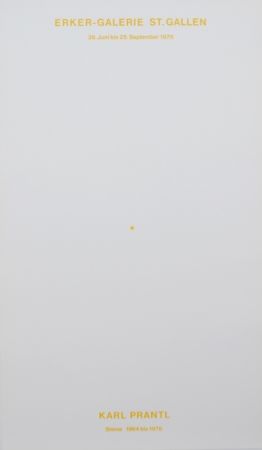 Lithographie Prantl - Der gelbe Punkt / The Yellow Dot
