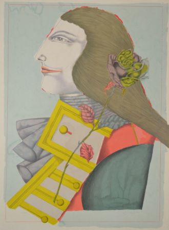 Lithographie Lindner - Der Rosenkavalier