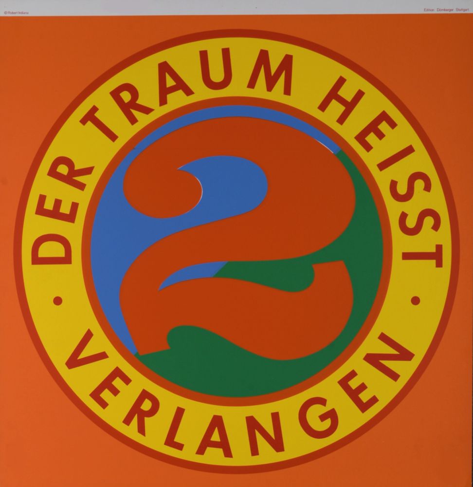 Sérigraphie Indiana - Der Traum Heisst Verlangen, 1972