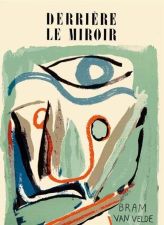 Livre Illustré Van Velde - Derriere Le Miroir N°43