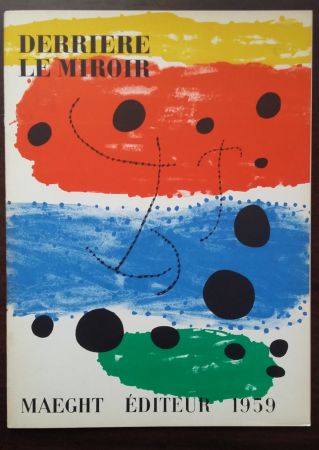Livre Illustré Miró - DERRIÈRE LE MIROIR N°117