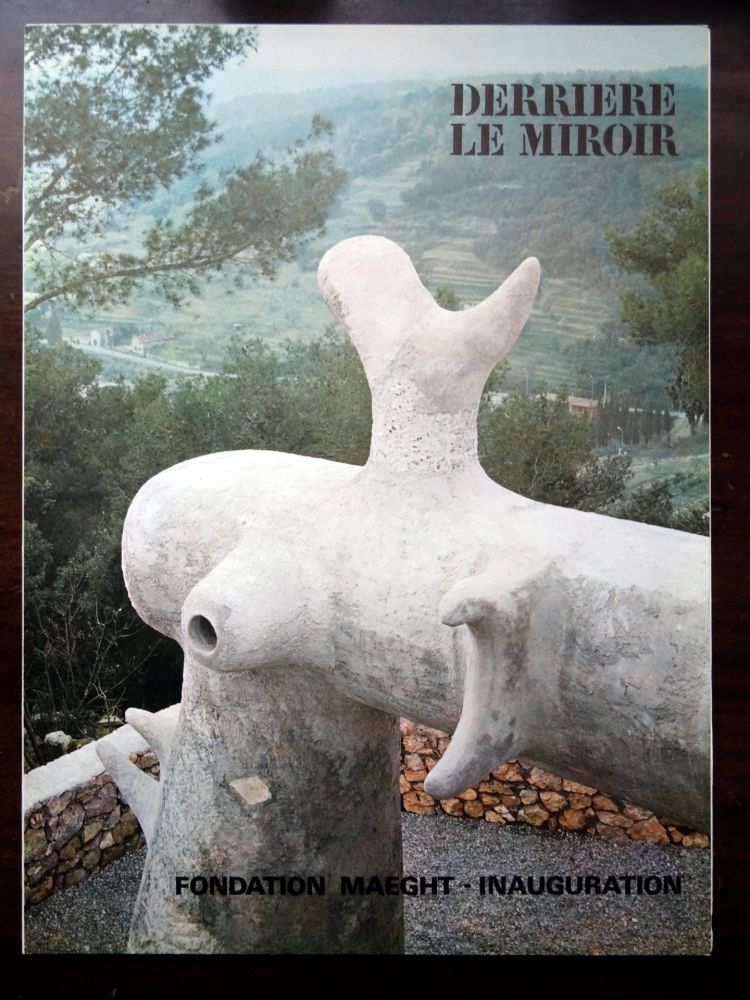 Livre Illustré Miró - DERRIÈRE LE MIROIR N°155 ''LA FONDATION MAEGHT'' 
