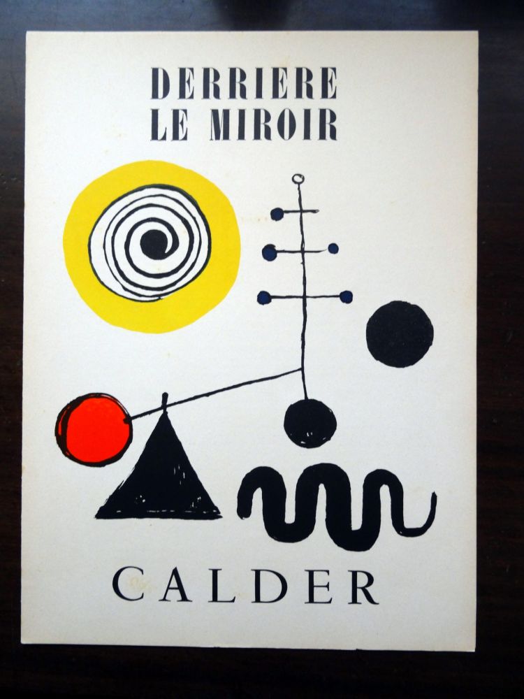 Livre Illustré Calder - DERRIÈRE LE MIROIR N°31