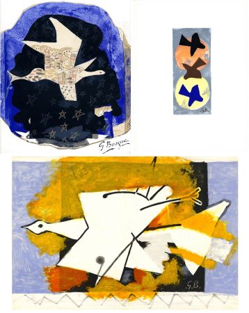 Livre Illustré Braque - DERRIÈRE LE MIROIR N° 115. BRAQUE. Juin-Juillet 1959
