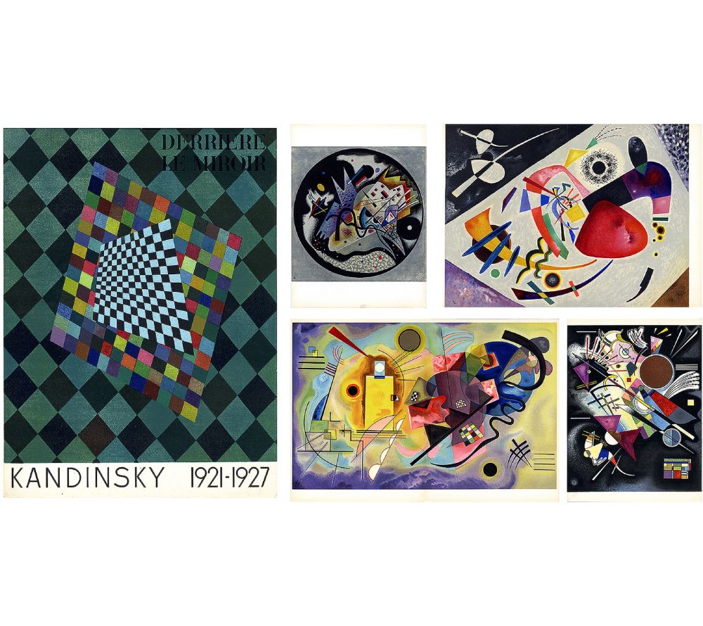 Livre Illustré Kandinsky - DERRIÈRE LE MIROIR N° 118. KANDINSKY 1921-1927 (1960).