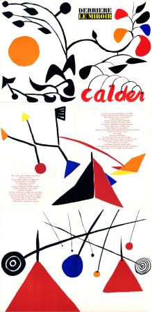 Livre Illustré Calder - DERRIÈRE LE MIROIR N° 69-70. CALDER. Octobre-novembre 1954.