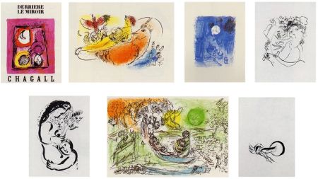 Livre Illustré Chagall - DERRIÈRE LE MIROIR N° 99-100. MARC CHAGALL (1957) 