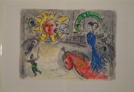 Livre Illustré Chagall - DERRIÈRE LE MIROIR, No 235. 