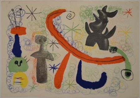 Livre Illustré Miró - DERRIÈRE LE MIROIR, Nos 29-30