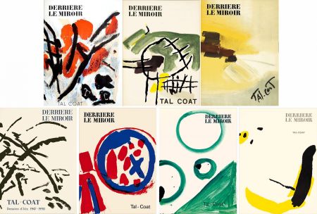 Livre Illustré Tal Coat - DERRIÈRE LE MIROIR. TAL COAT. Collection complète des 7 volumes de la revue consacrés à PIERRE TAL-COAT (de 1954 à 1972).