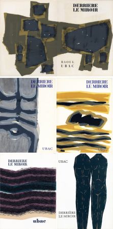 Livre Illustré Ubac - DERRIÈRE LE MIROIR. UBAC. Collection complète des 9 volumes de la revue consacrés à Raoul Ubac (de 1950 à 1982).