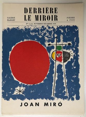 Livre Illustré Miró - Derrière le Miroir 14-15, Novembre 1948