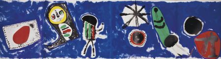 Lithographie Miró - Derrière le Miroir 57 / 58 / 59.  Joan Miró