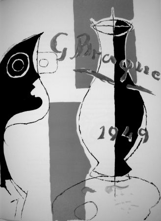 Lithographie Braque - Derrière le Miroir n.135/136