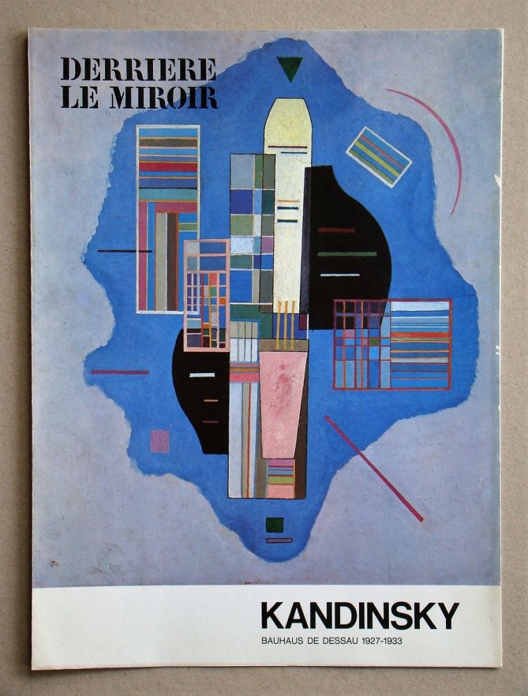Livre Illustré Kandinsky - Derrière le Miroir n°154 Bauhaus de Dessau 1965
