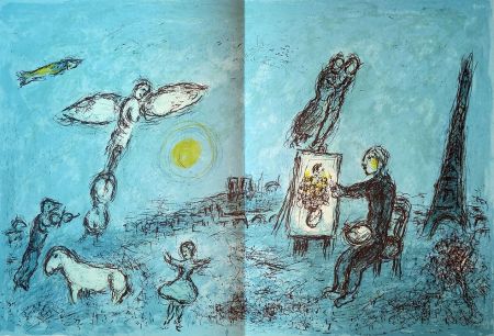 Livre Illustré Chagall - Derrière le Miroir n.°246 mai 1981