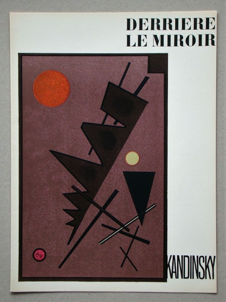 Livre Illustré Kandinsky - Derrière le Miroir n°60-61 Kandinsky 1953
