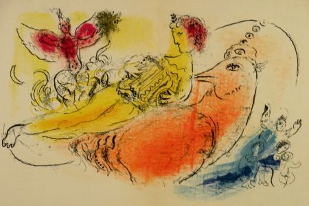 Livre Illustré Chagall - Derrière le Miroir n.99/100