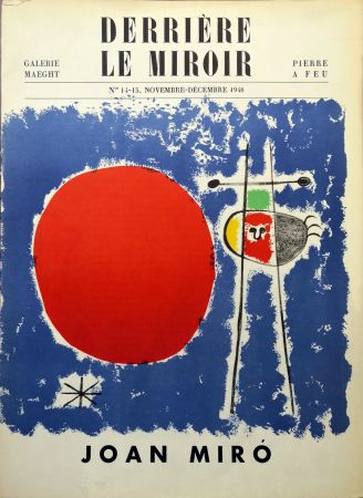 Livre Illustré Miró - Derrière le Miroir n. 14/15. Novembre-Décembre 1948.