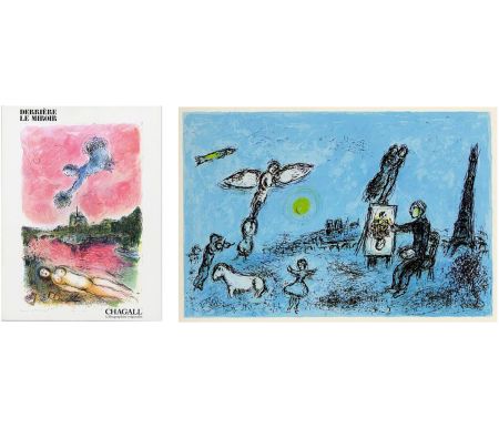 Livre Illustré Chagall - Derrière Le Miroir n° 246 - CHAGALL. Lithographies originales. Mai 1981.