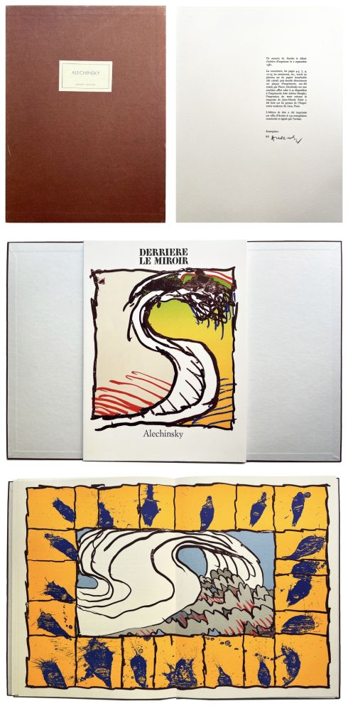 Livre Illustré Alechinsky - Derrière le Miroir n° 247. ALECHINSKY. DELUXE SIGNÉ (1981)