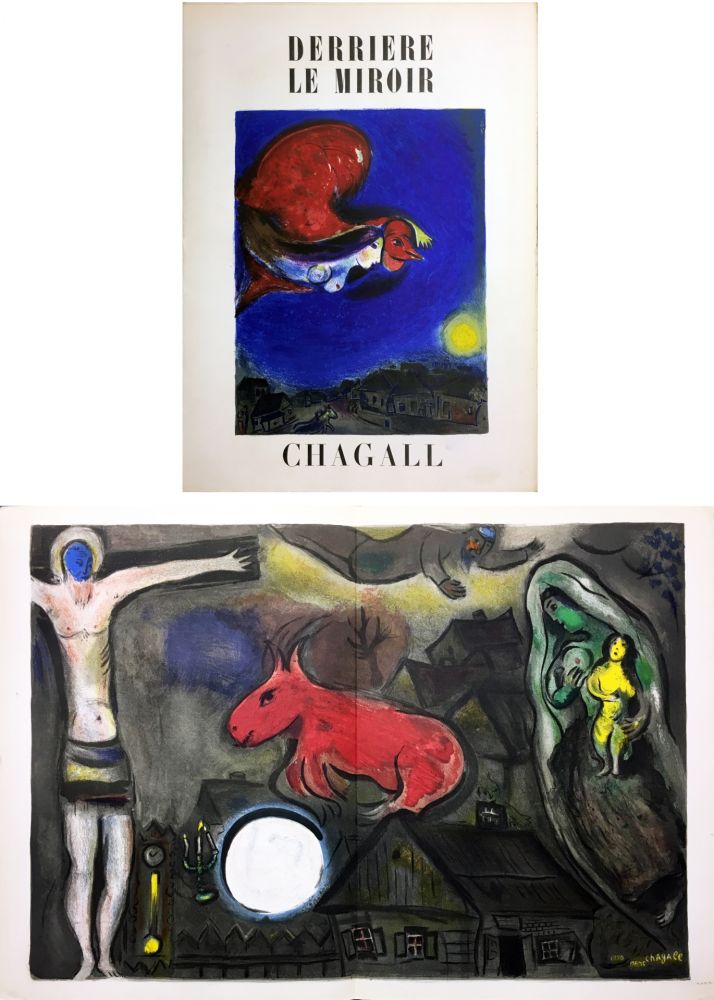 Livre Illustré Chagall - Derrière Le Miroir n° 27-28. CHAGALL. Mars-Avril 1950