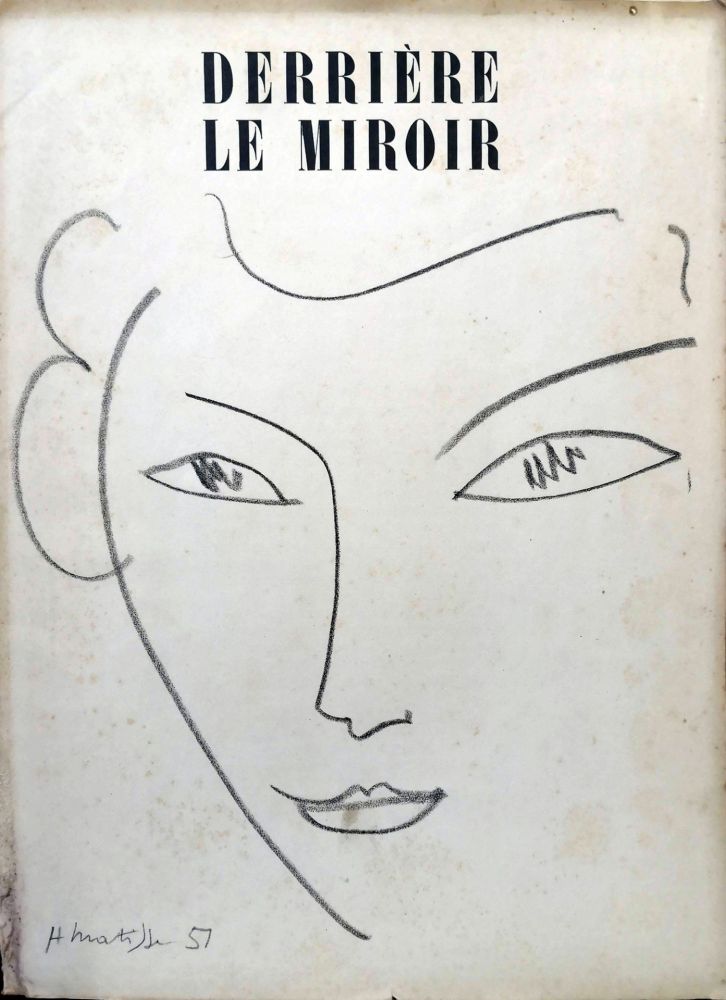 Livre Illustré Matisse - Derrière le Miroir n. 46. Mai 1952
