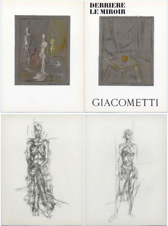 Livre Illustré Giacometti - Derrière le Miroir n° 65 . GIACOMETTI . Mai 1954.