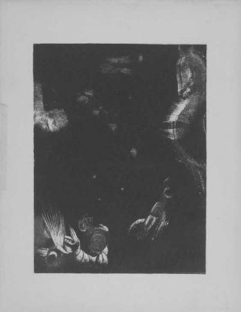 Lithographie Redon - Des peuple divers...