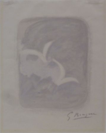 Lithographie Braque - Descente aux enfers planche 1