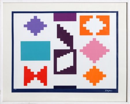 Sérigraphie Agam - Design IV