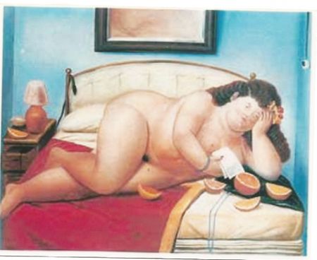 Offset Botero - Desnudo