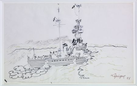 Pointe-Sèche Lapicque - Dessin sur calque