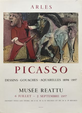 Lithographie Picasso - Dessins-Gouaches-Aquarelles 1898-1957