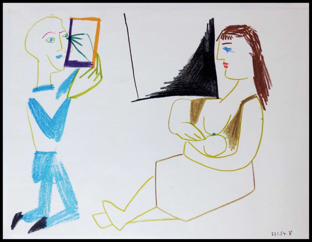 Lithographie Picasso (After) - DESSINS DE VALLAURIS II