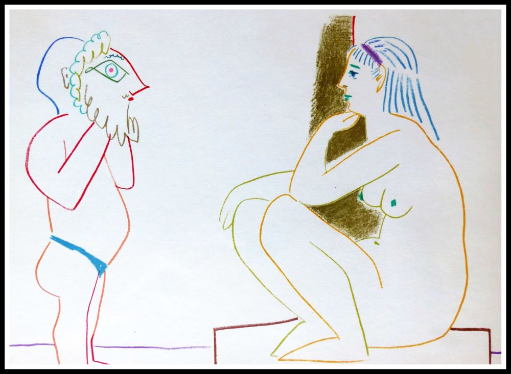 Lithographie Picasso (After) - DESSINS DE VALLAURIS III