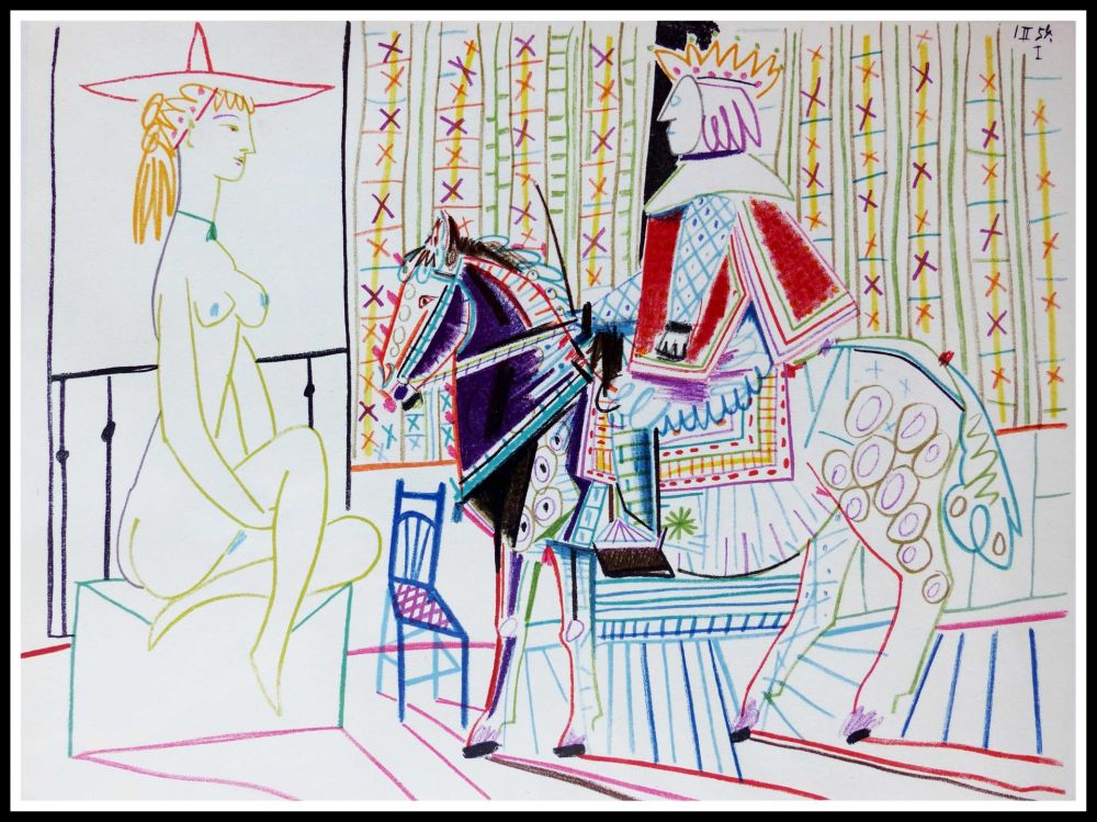 Lithographie Picasso (After) - DESSINS DE VALLAURIS VI